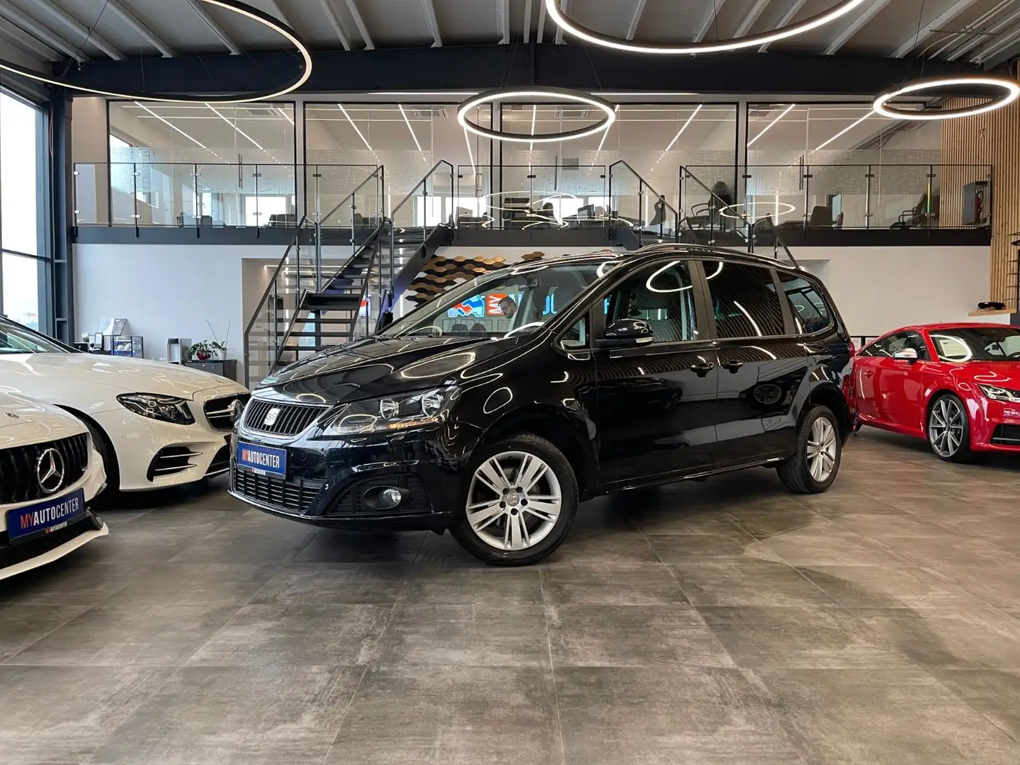 SEAT Alhambra Style Viva *2. Hand*AHK*Klima*7-Sitzer* Schwarz - 1