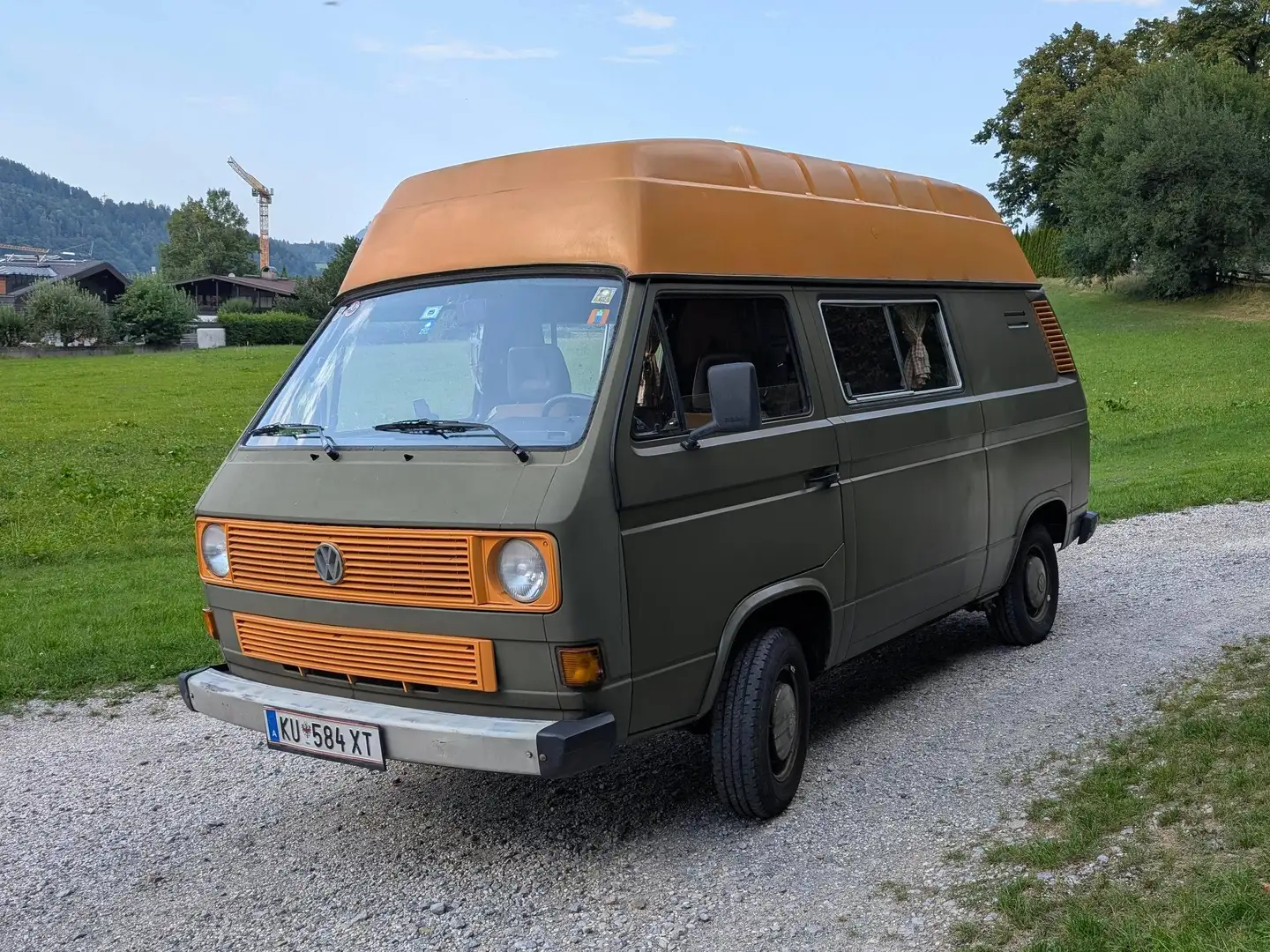 Volkswagen T3 Hochdach Grün - 1