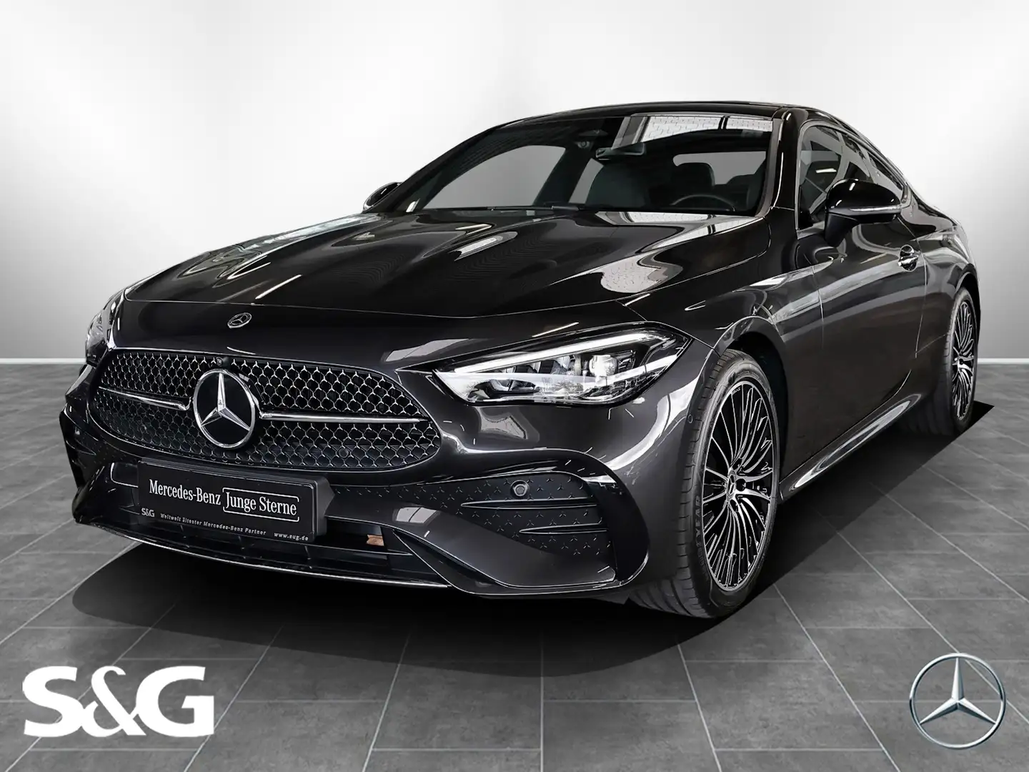 Mercedes-Benz CLE 180 Coupé Edition AMG PANO+360°+MEMORY+19" Grau - 1