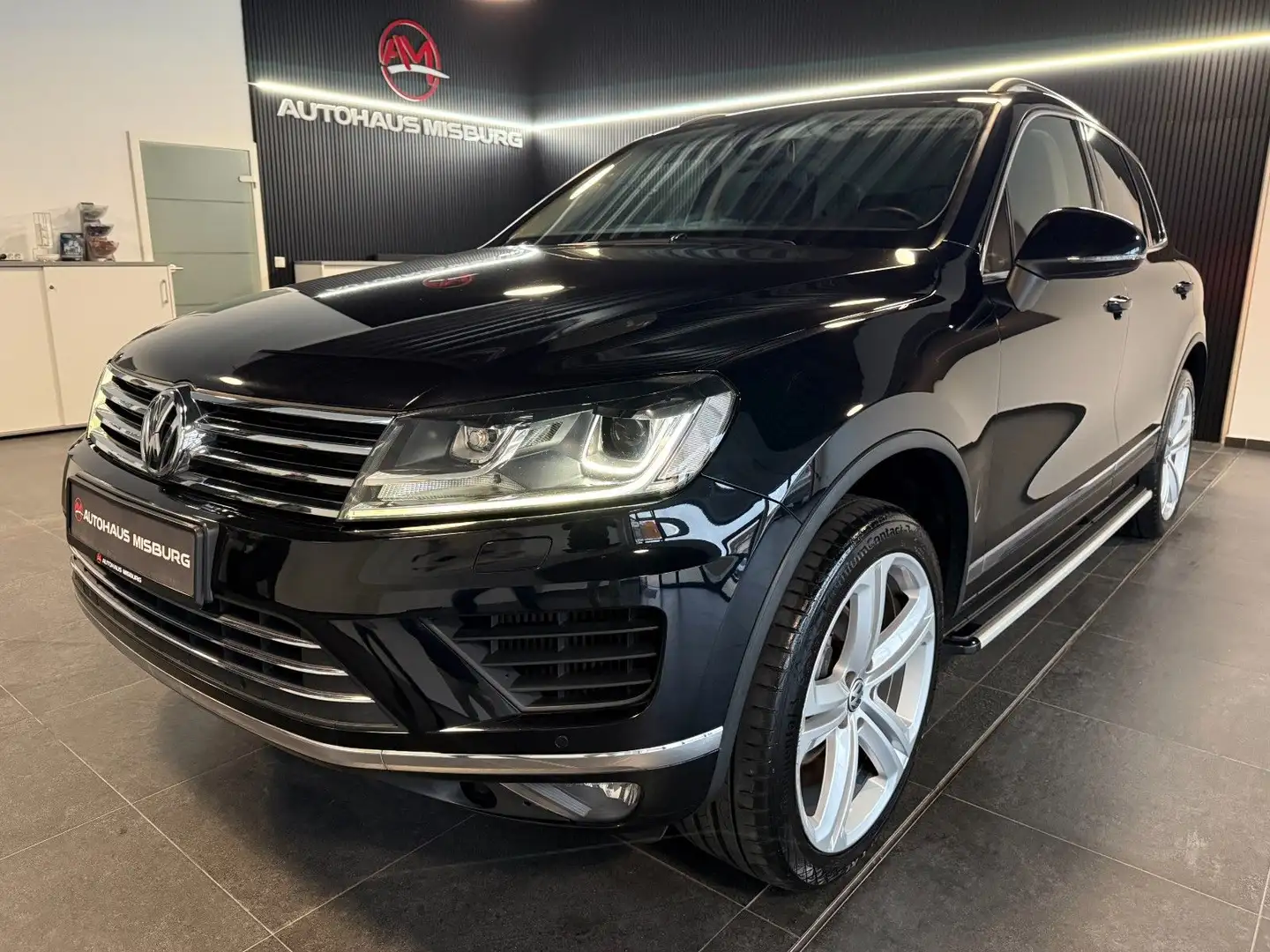 Volkswagen Touareg V6 TDI Terrain Tech 4Mot/ Stand-Hzg+Ahk Noir - 1