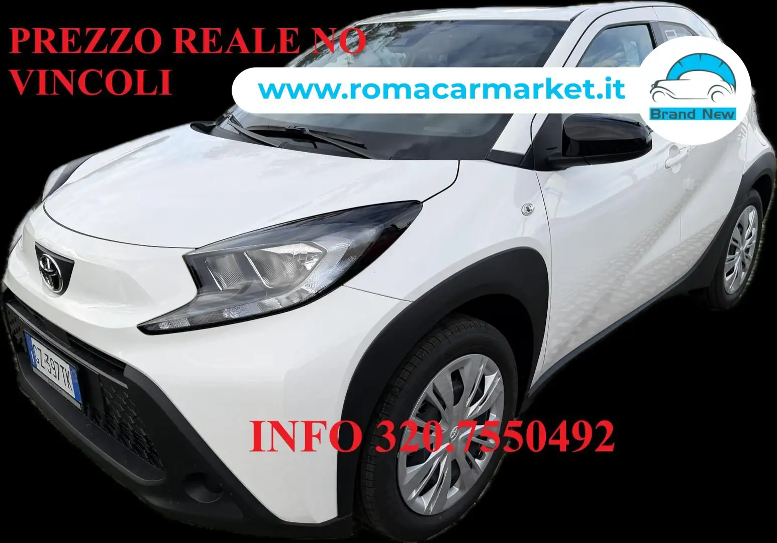 Toyota Aygo X 1.0 Active 72cv KM0 ITA NO VINCOLI Blanc - 1