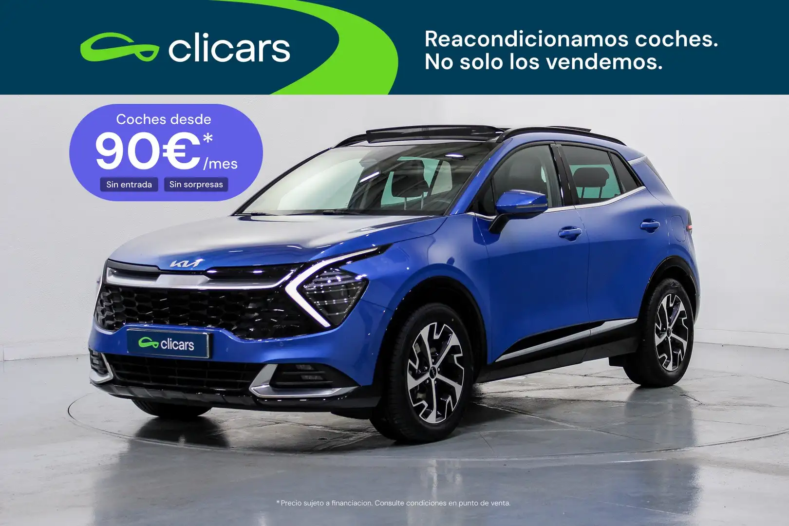 Kia Sportage 1.6 T-GDi MHEV Tech 150 Azul - 1