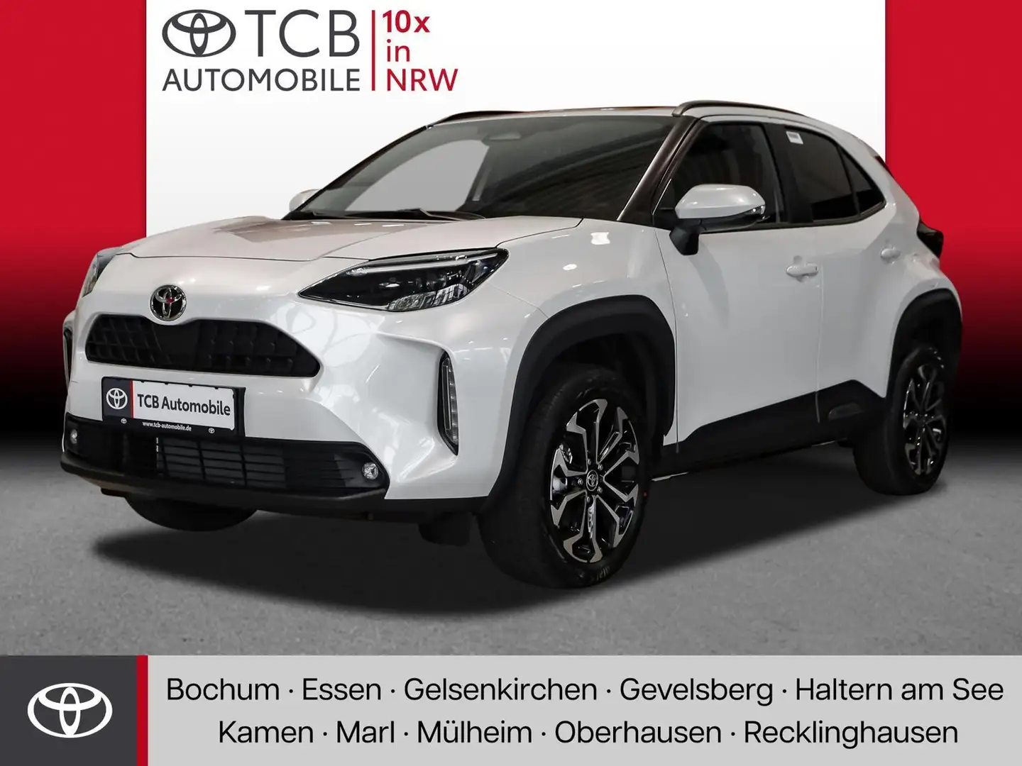 Toyota Yaris Cross 1.5 HYBRID BLACK+WHITE NAVI SHZ PDC Wit - 1