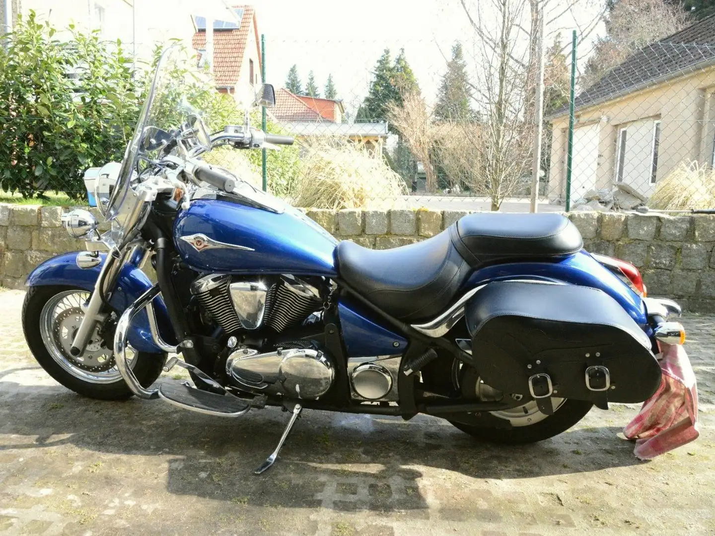 Kawasaki VN 900 Classic Kék - 2