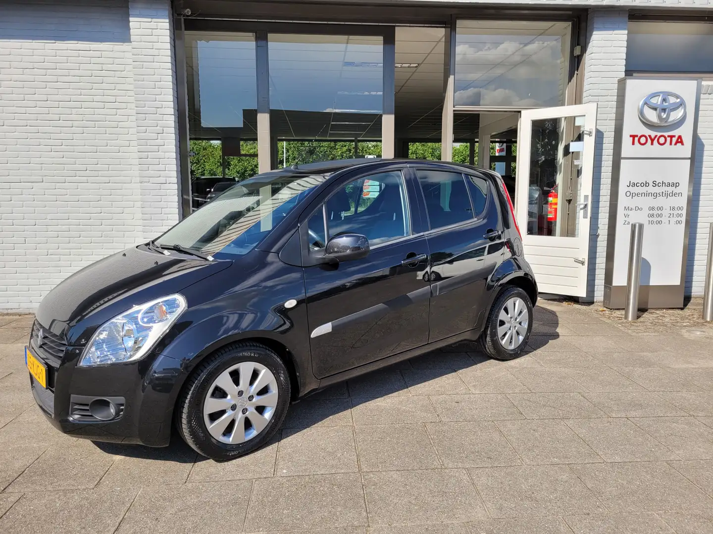 Suzuki Splash 1.2 Exclusive Airco|Stuurbekr.|El.bed.ramen incl. Negro - 1
