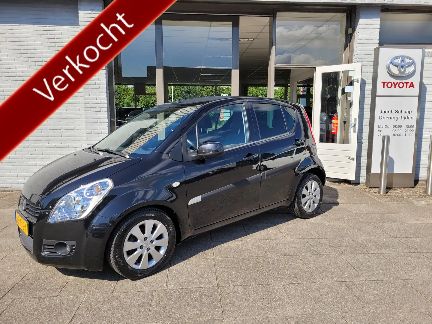 Suzuki Splash 1.2 Exclusive VERKOCHT! VERKOCHT! Zwart - 1
