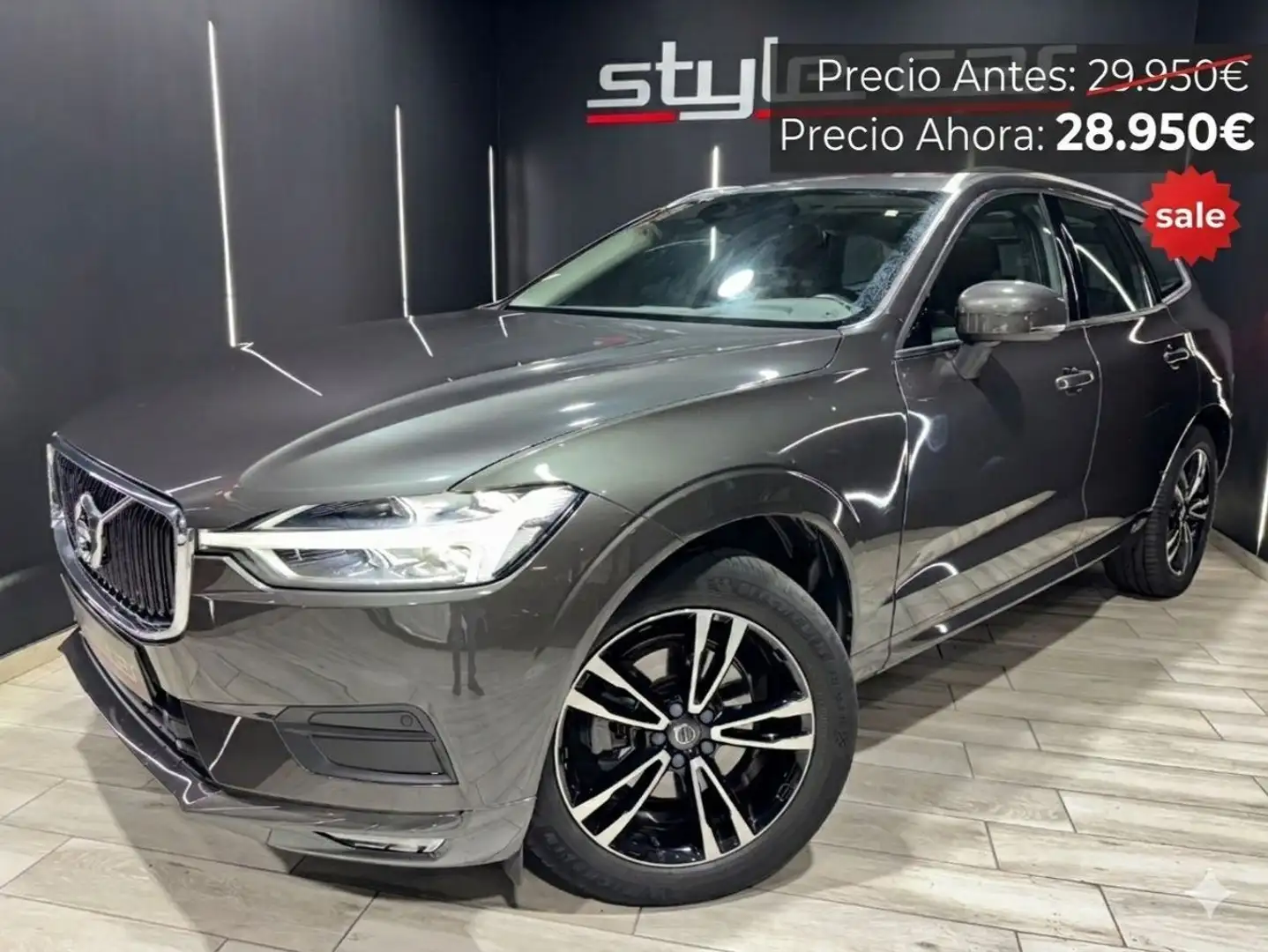 Volvo XC60 D4 Momentum AWD Aut. Gris - 1