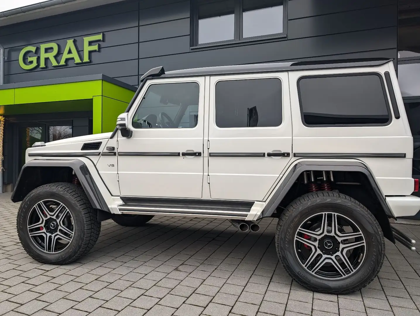 Mercedes-Benz G 500 4x4² Carbon Blanc - 2