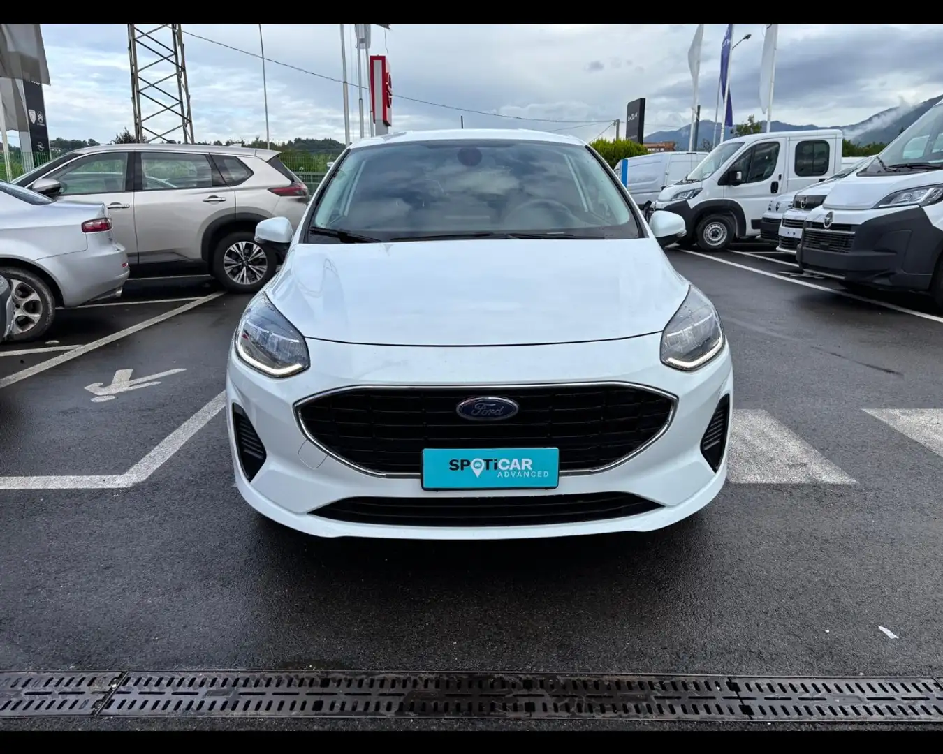 Ford Fiesta Van 1.0 MHEV 125cv Trend Blanc - 2