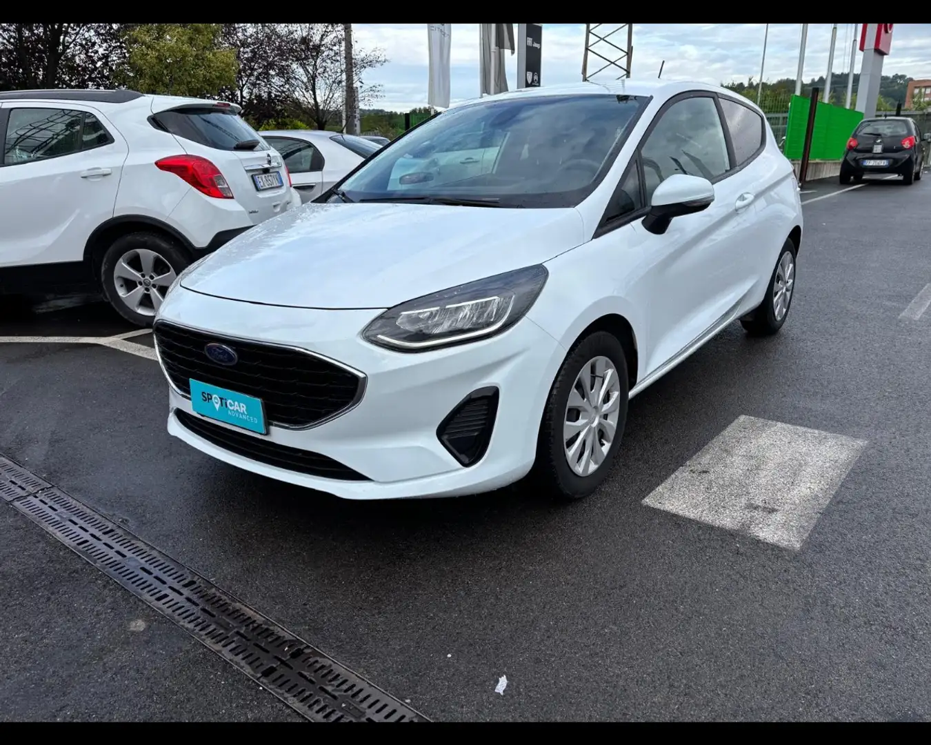 Ford Fiesta Van 1.0 MHEV 125cv Trend Blanc - 1