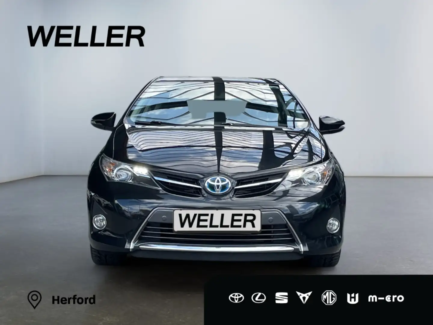 Toyota Auris 1.8 Hybrid Automatik START Edition *CAM*SHZ* Schwarz - 2