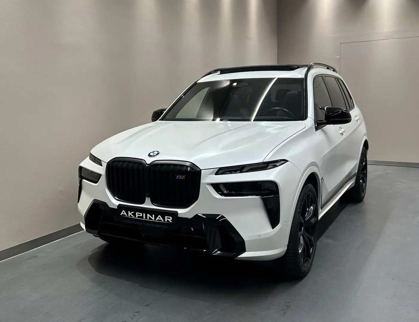 BMW X7 M60 i *AERODYNAMIK*SKY LOUNGE*AHK*EXKLUSIVE* Blanc - 2