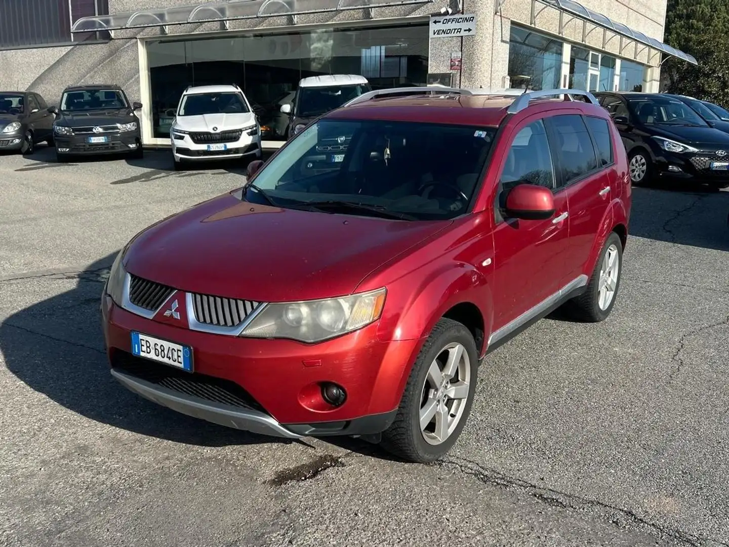 Mitsubishi Outlander Outlander II 2007 2.2 di-d Instyle 7posti Rot - 2