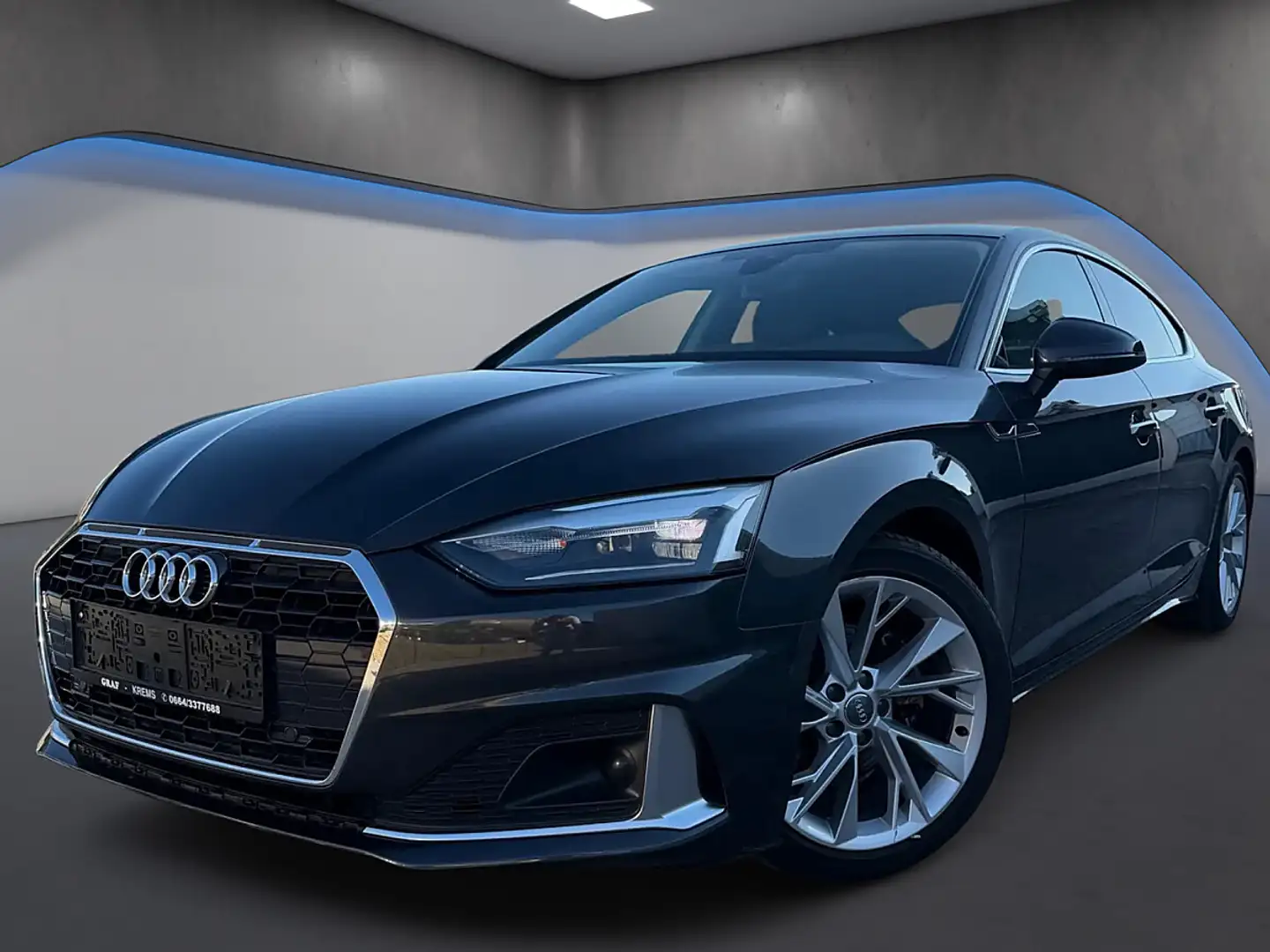 Audi A5 SB 30 TDI advanced Aut.*Keyless*LED*Leder*AHK* Grau - 1