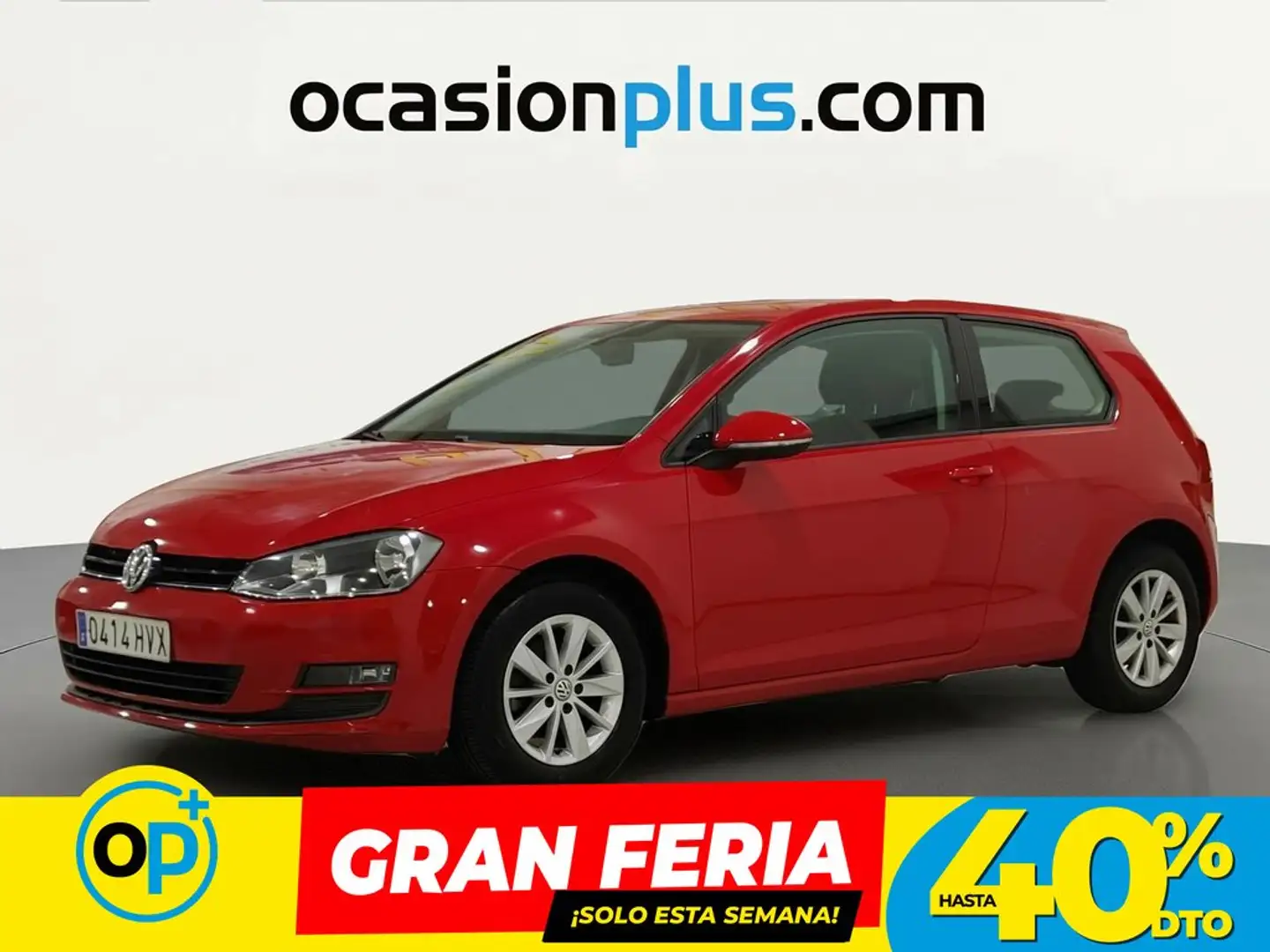 Volkswagen Golf 1.2 TSI BMT Edition 105 Rojo - 1