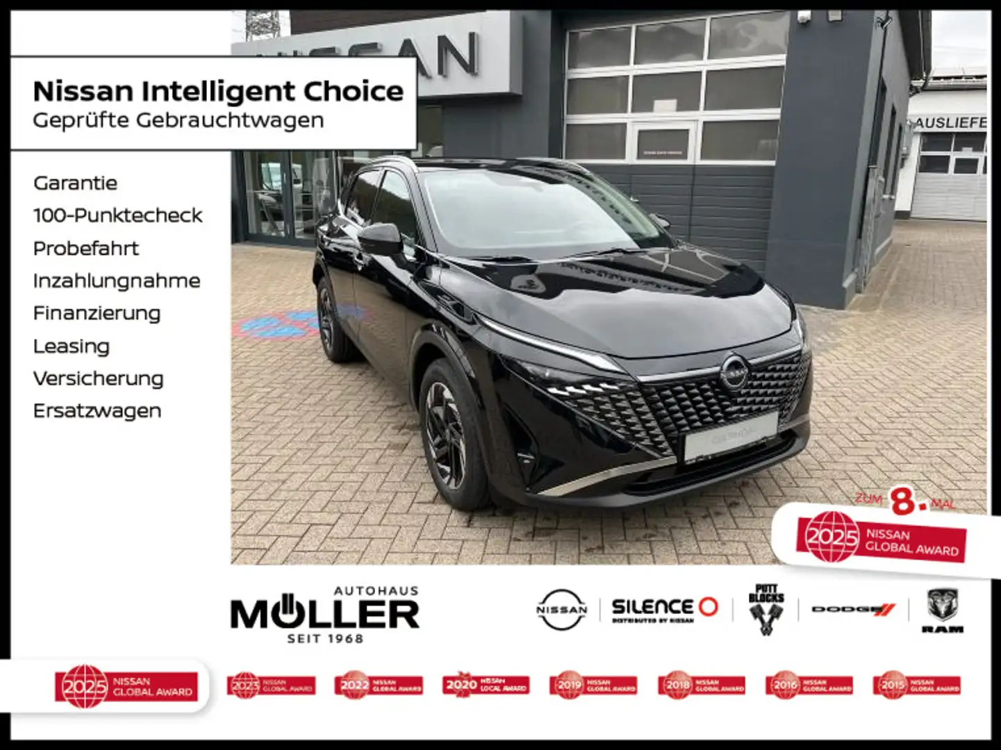 Nissan Qashqai 1.3 DIG-T MHEV N-Connecta Winter KP Zwart - 1