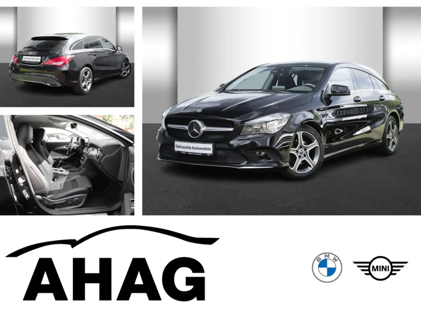 Mercedes-Benz CLA 220 CLA220d Shooting Brake 7G Urban ACC Keyless H/K Negro - 1