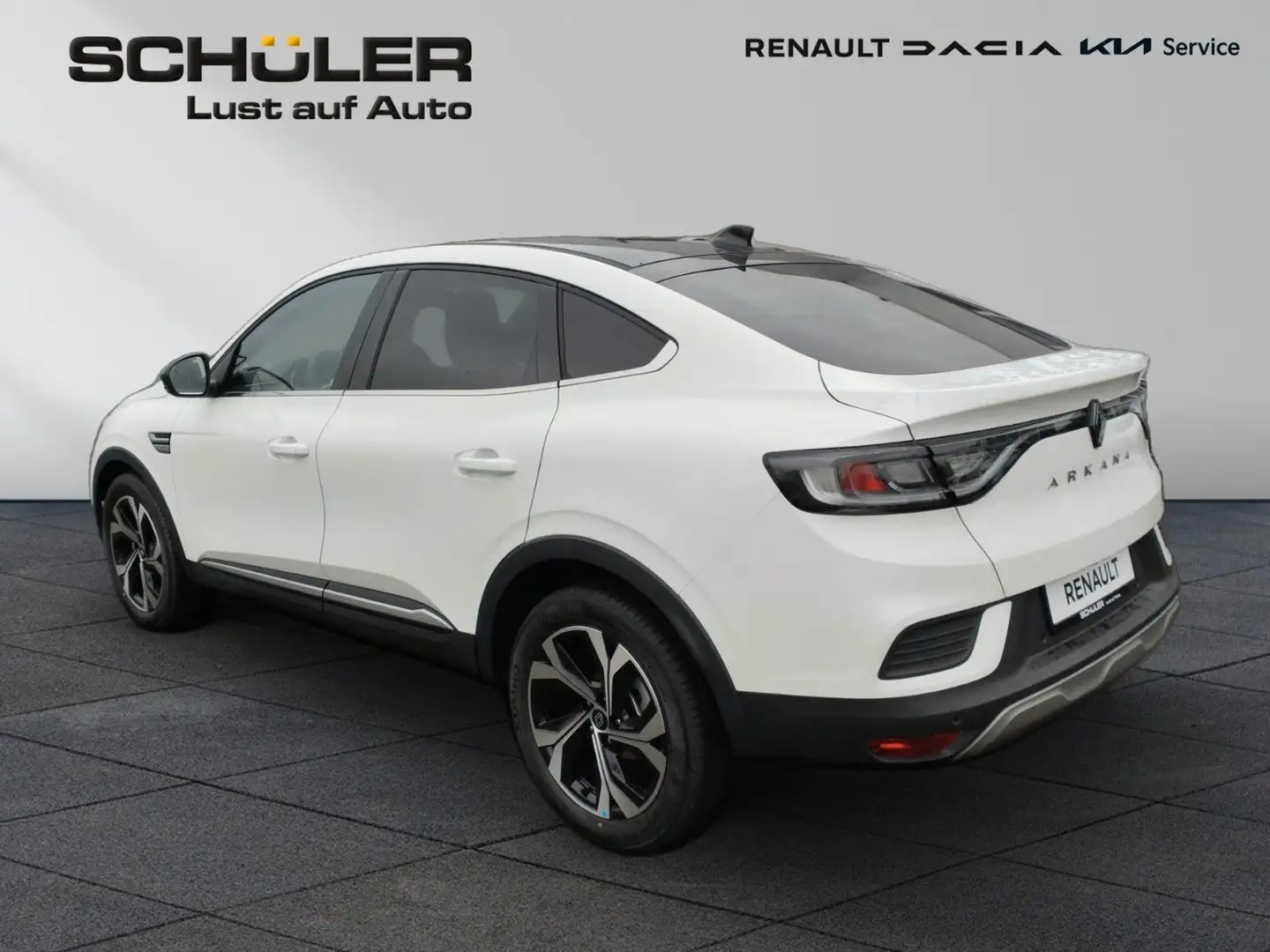 Renault Arkana Techno TCE 140 EDC COMFORT DACH SCHWARZ Weiß - 2