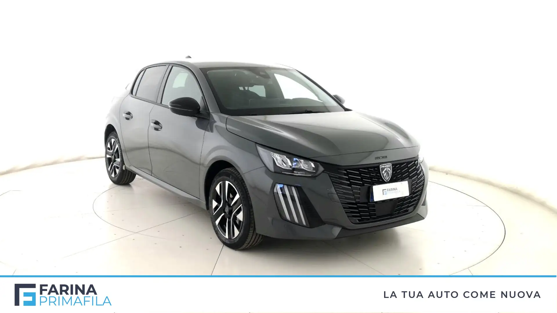 Peugeot 208 1.2 Hybrid 48V Allure Grau - 2