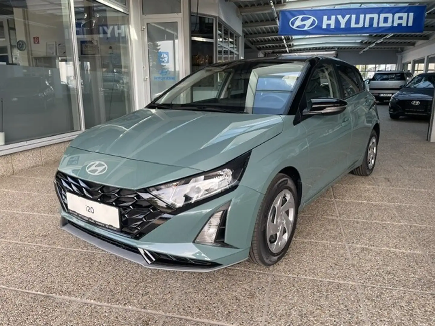 Hyundai i20 1,0 T-GDI GO Grün - 1