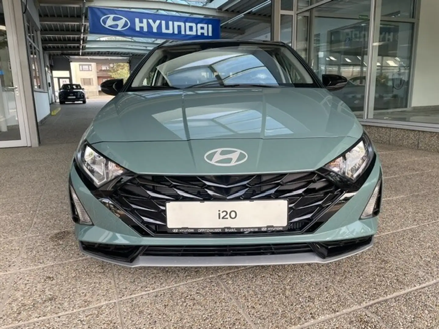 Hyundai i20 1,0 T-GDI GO Grün - 2