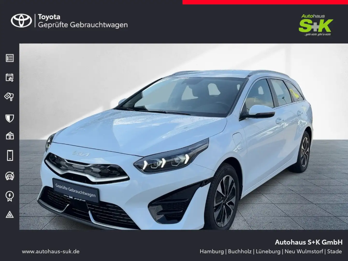 Kia Ceed / cee'd Sportswagon Spirit*Navi*R-Kamera*LED* Wit - 1