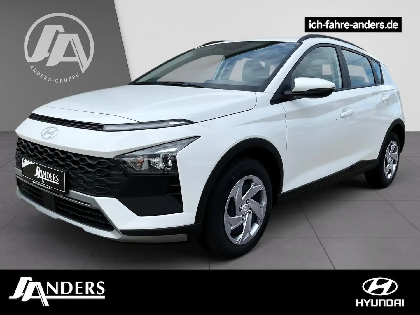 Hyundai BAYON MY25 1.0 T-GDI Select +Navi+PDC+SpurH+KAM Weiß - 1