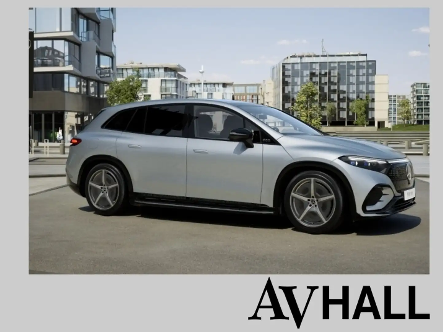 Mercedes-Benz EQS SUV EQS 580 4MATIC SUV Rückfahrkamera,Klimaautomatik Silber - 1
