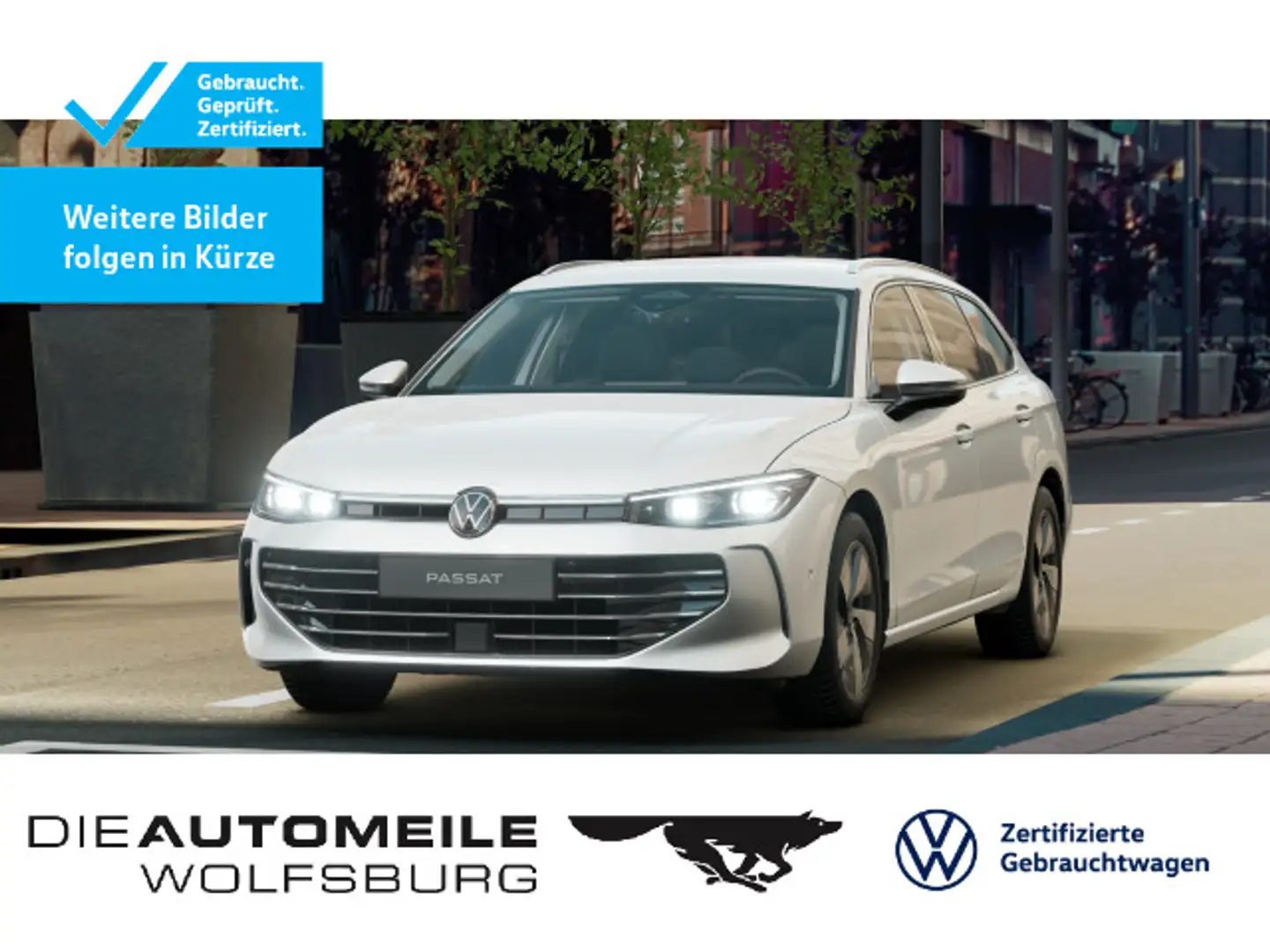 Volkswagen Passat Variant 2.0 TDI DSG Elegance neues Modell Weiß - 1