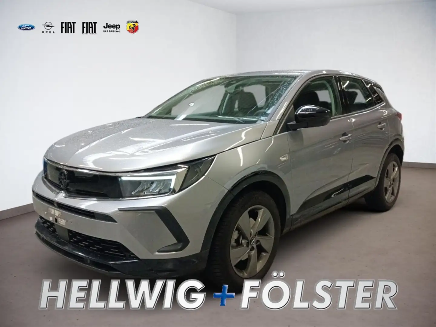 Opel Grandland GS Line 1.2 T Navi 360 Kamera LED DAB Grau - 1