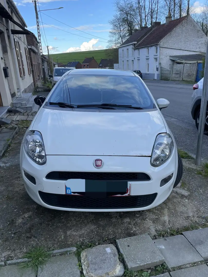 Fiat Punto 1.3 MultiJet Street Blanc - 1