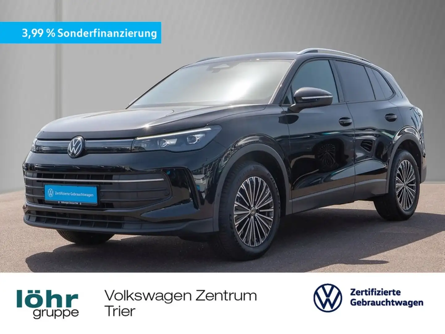 Volkswagen Tiguan 2.0 TDI DSG Life AHK, LED Plus, WWV Schwarz - 1