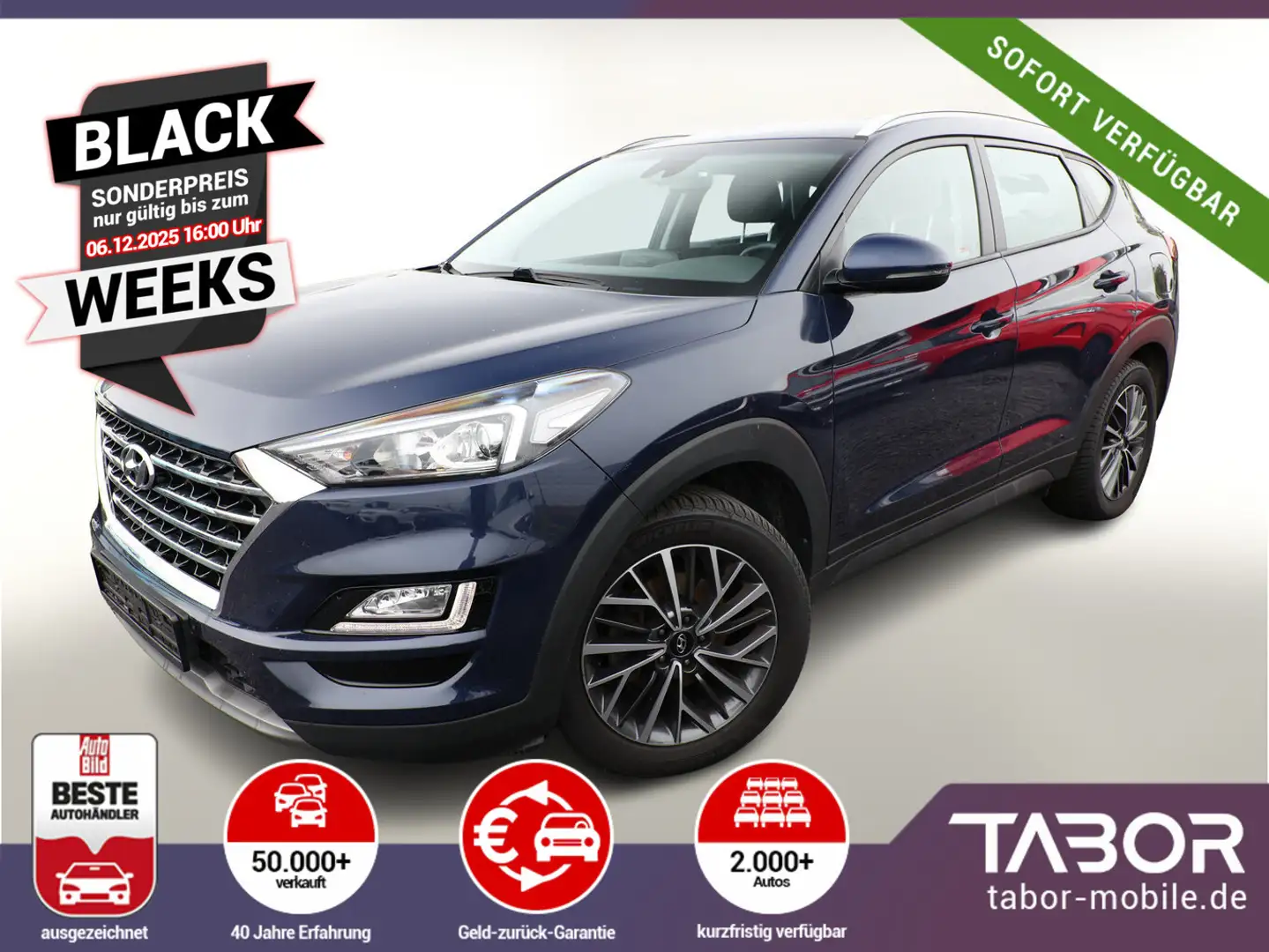 Hyundai TUCSON 1.6 T-GDI 177 Advantage Nav Kam PDC Blau - 1