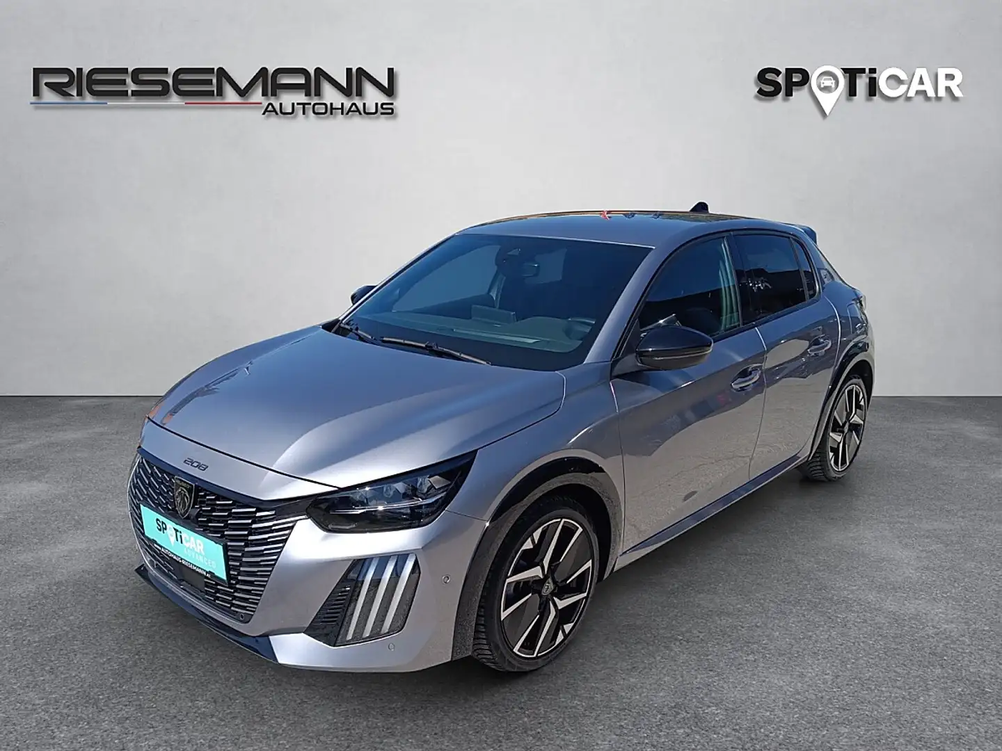 Peugeot 208 Hybrid 145 e-DCS6 GT Grau - 1