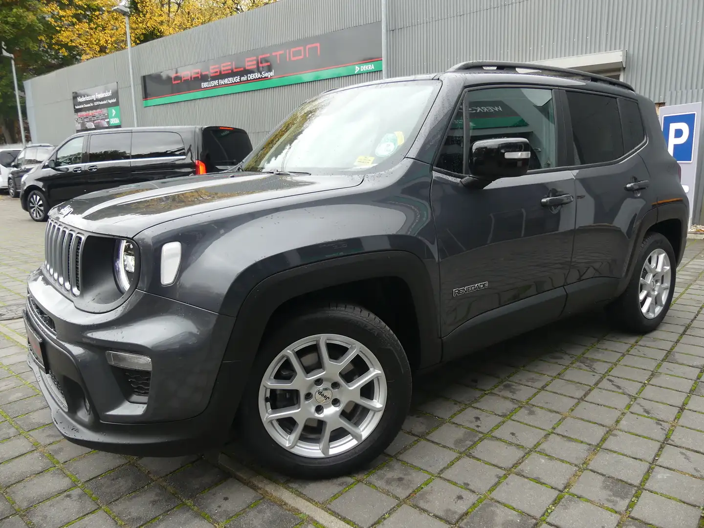 Jeep Renegade 1.5 GSE Hybrid Longitude LED/NAVI/DAB/CARPLAY Grau - 2