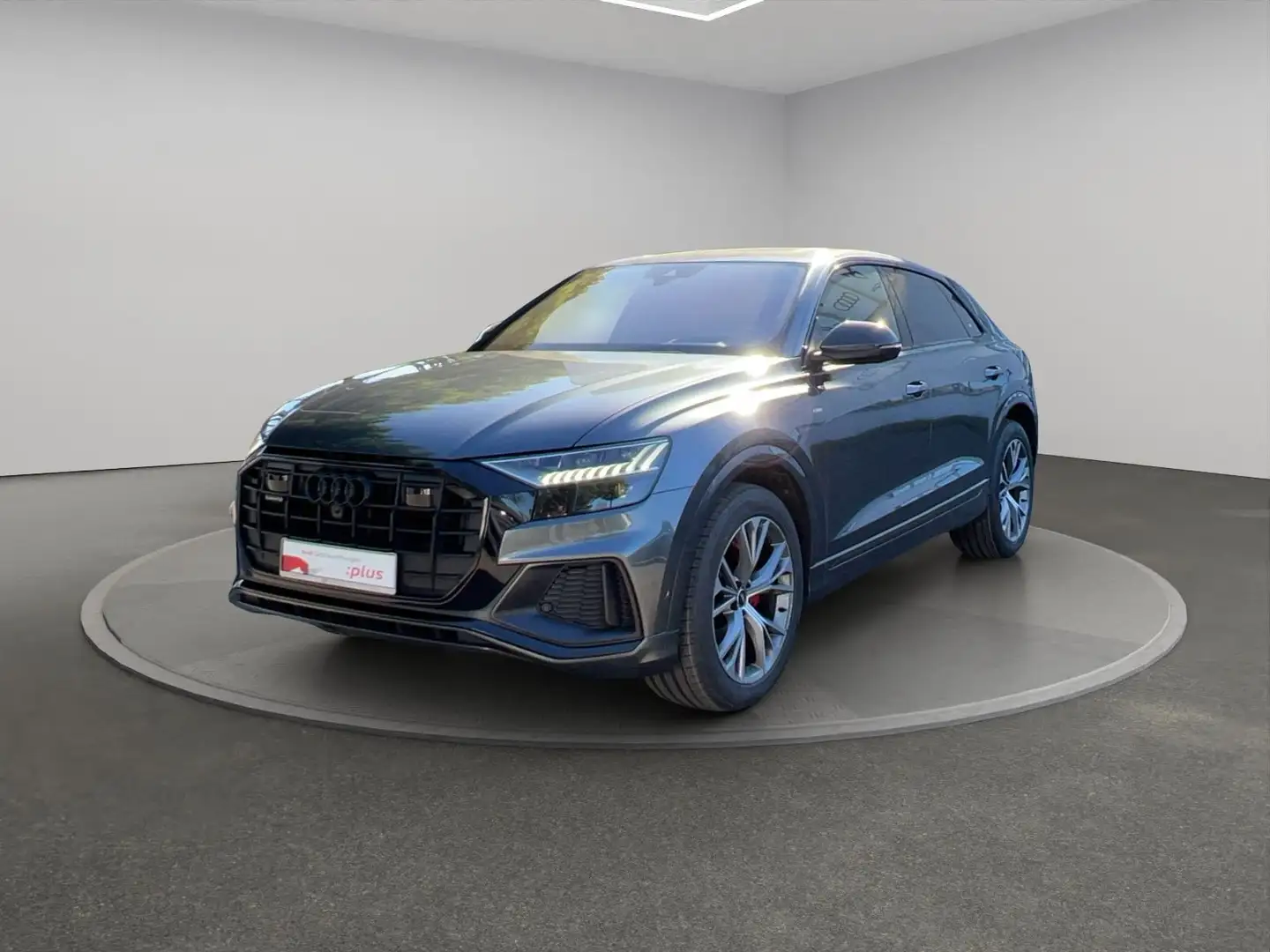 Audi Q8 50 TDI qu. s-line STANDHZG.+AHK+ACC+MATRXI LE Grau - 2