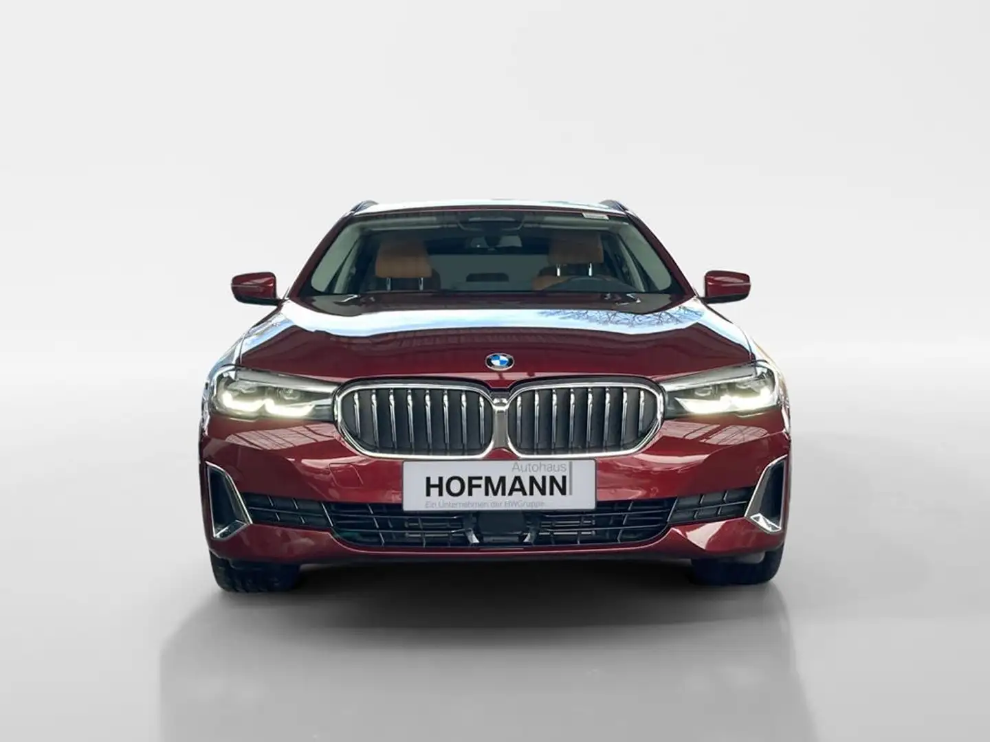BMW 530 Luxury Line Červená - 2