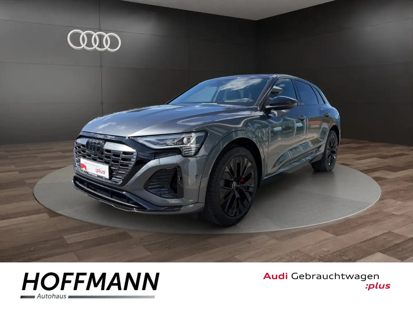 Audi Q8 e-tron 55 q. S line AHK+Pano+Kamera+HuD Grau - 1
