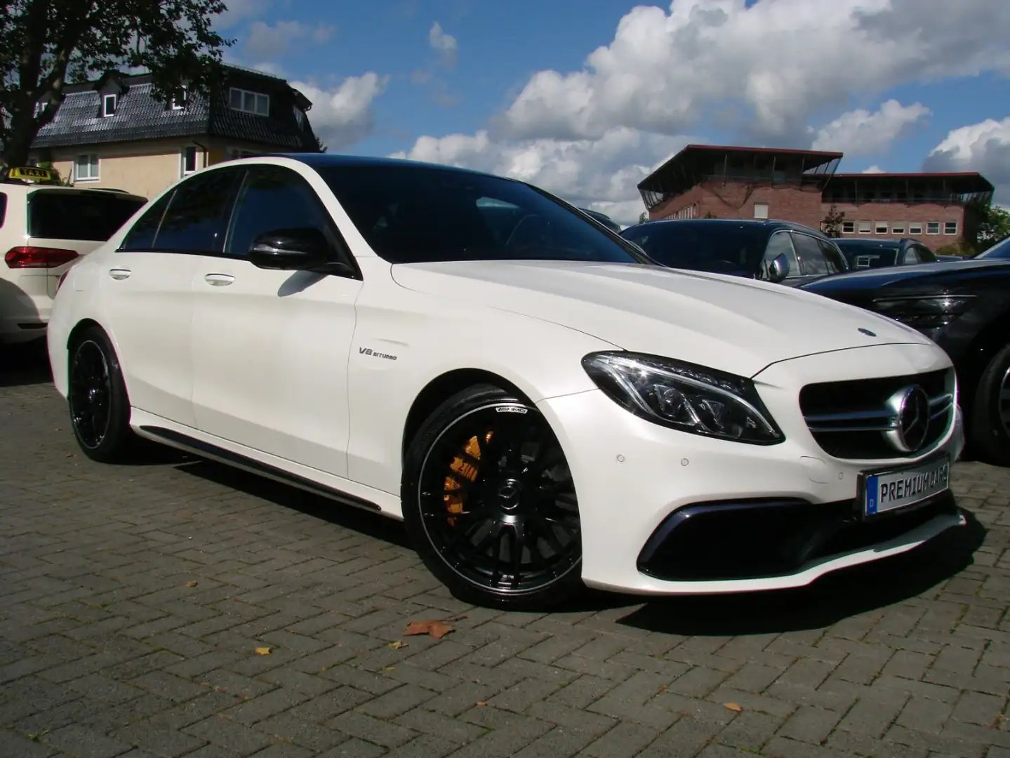Mercedes-Benz C 63 AMG s Performance AGA Keramik Distronic+ Night Pano 36 Weiß - 1