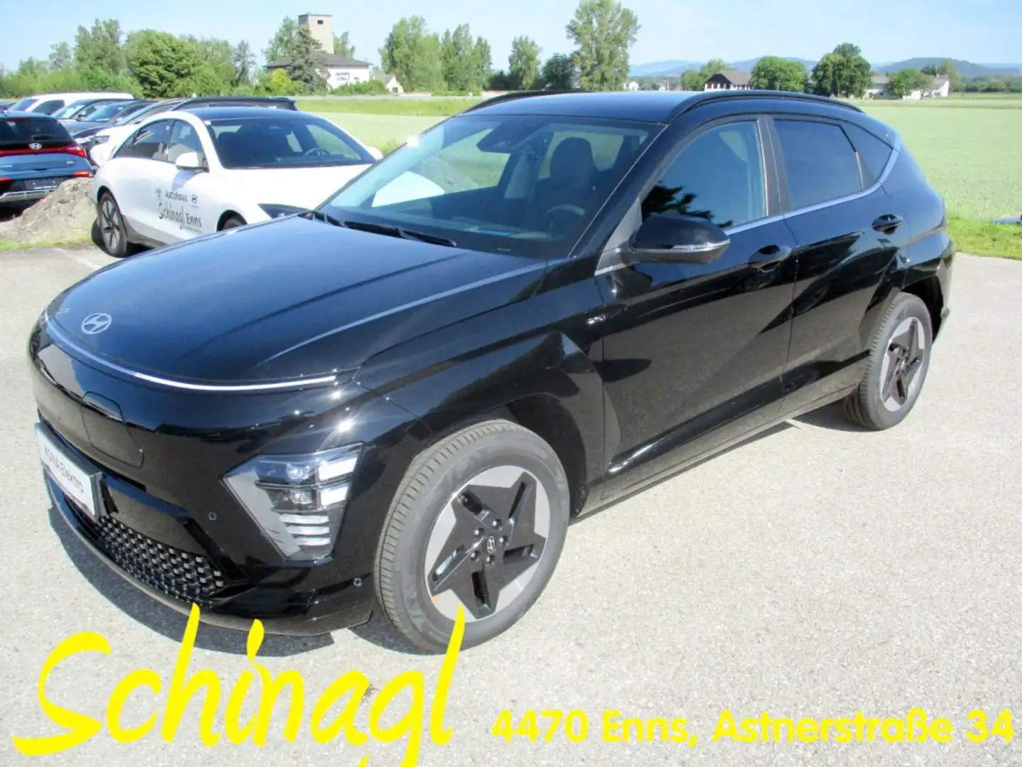 Hyundai KONA EV (SX2) Comfort Line 64,8 kWh k7ec2 Schwarz - 1