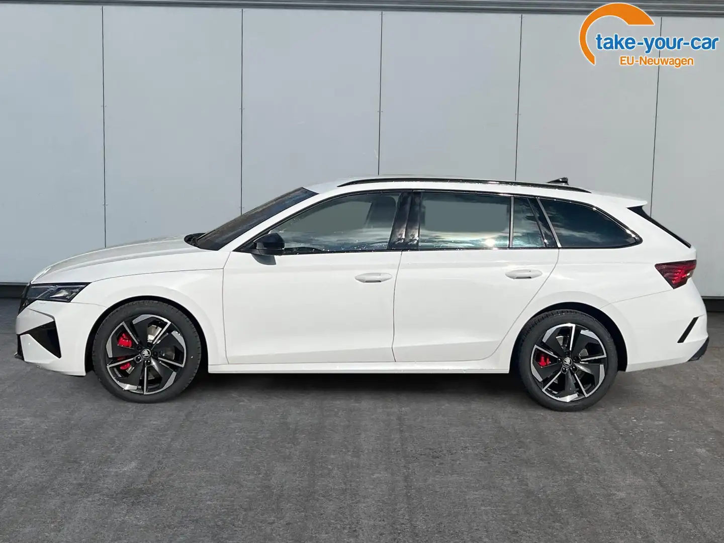 Skoda Octavia Combi RS NAVI+MATRIX-LED+EL. HECKKL.+ 18LM 2.0 ... Weiß - 2