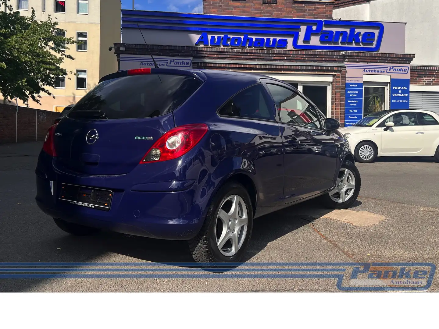 Opel Corsa Edition *111 Jahre*Klima*AUX*Allwetter*AC Blau - 2