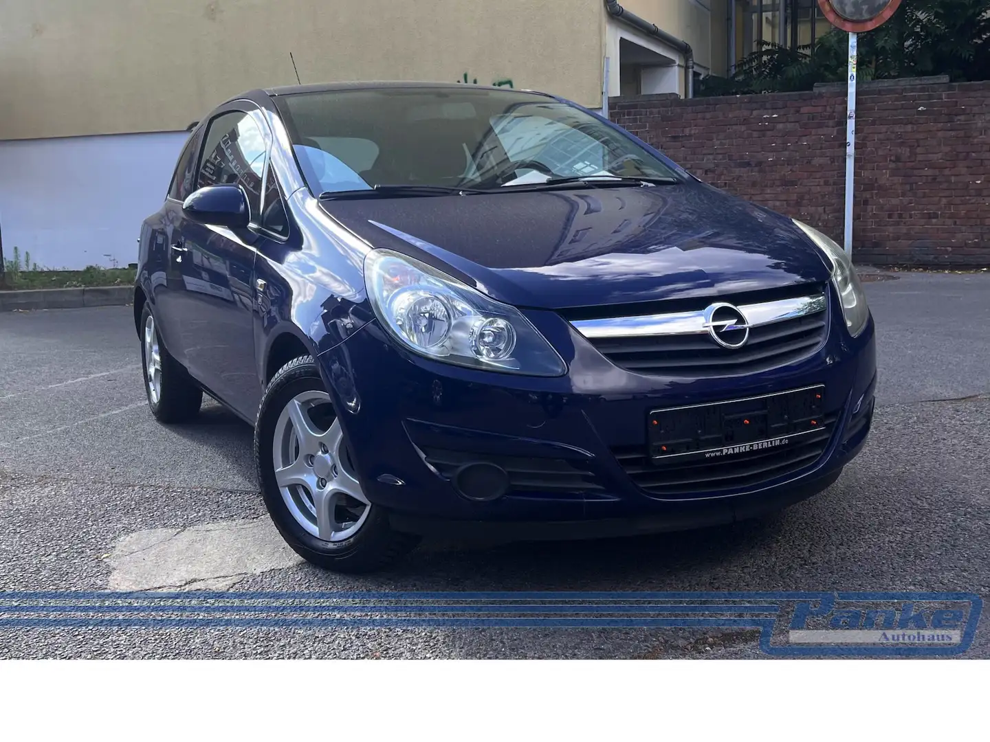 Opel Corsa Edition *111 Jahre*Klima*AUX*Allwetter*AC Blau - 1