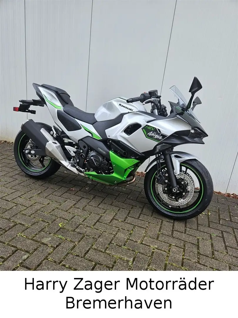 Kawasaki Ninja 7 Hybrid Neuzustand! Grau - 1