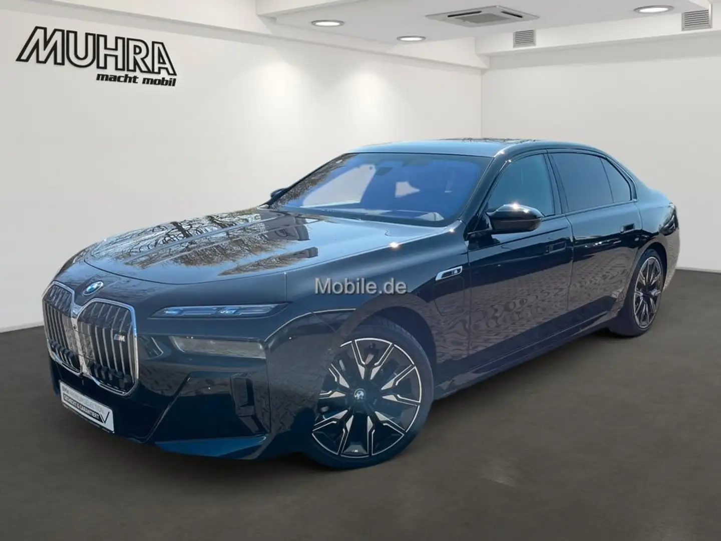 BMW 760 M760e xDrive 21" Autobahnas Massage Pano Sky B&W Czarny - 2