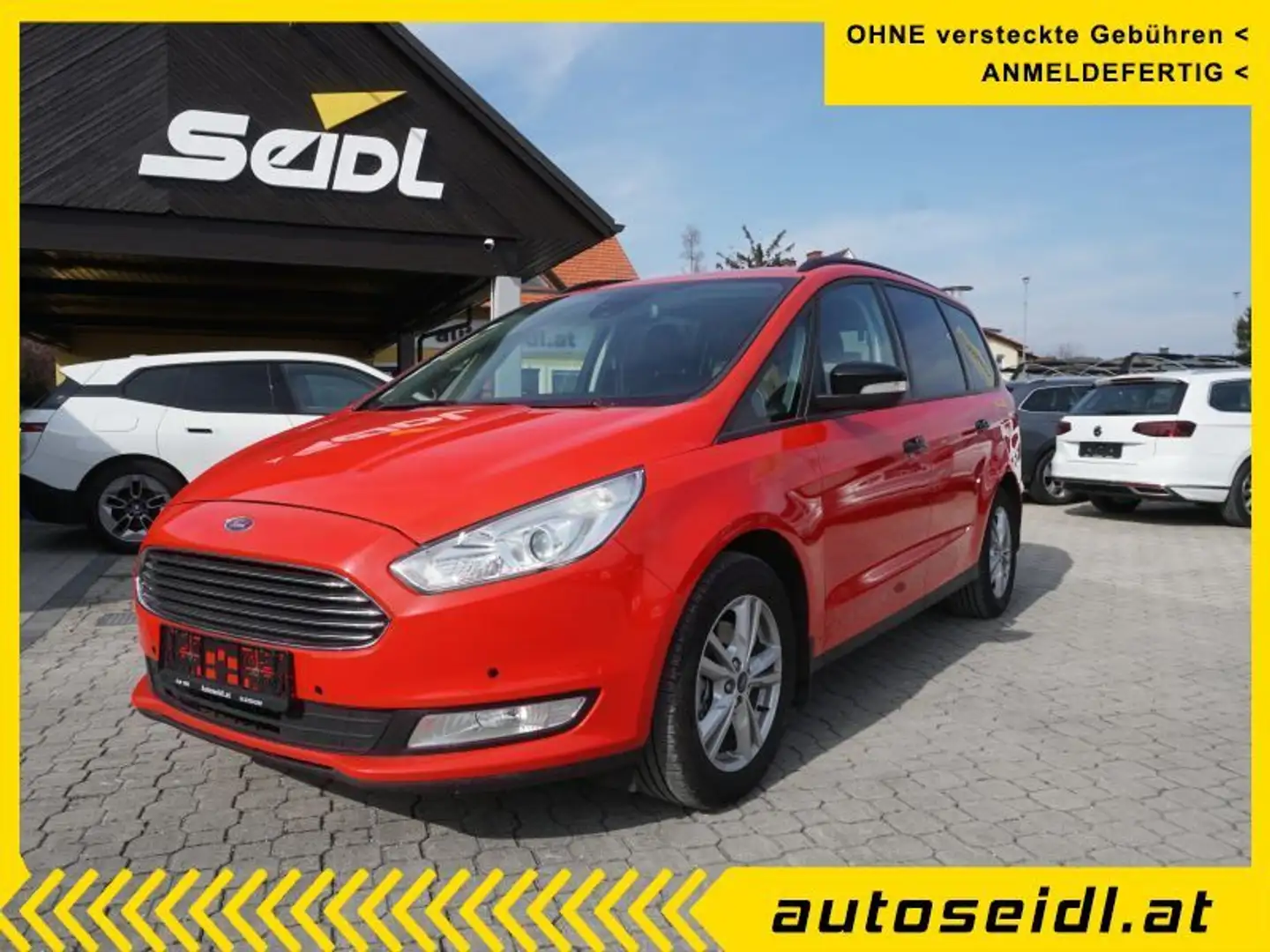 Ford Galaxy 2,0 EcoBlue SCR Business *NAVI* Rot - 1