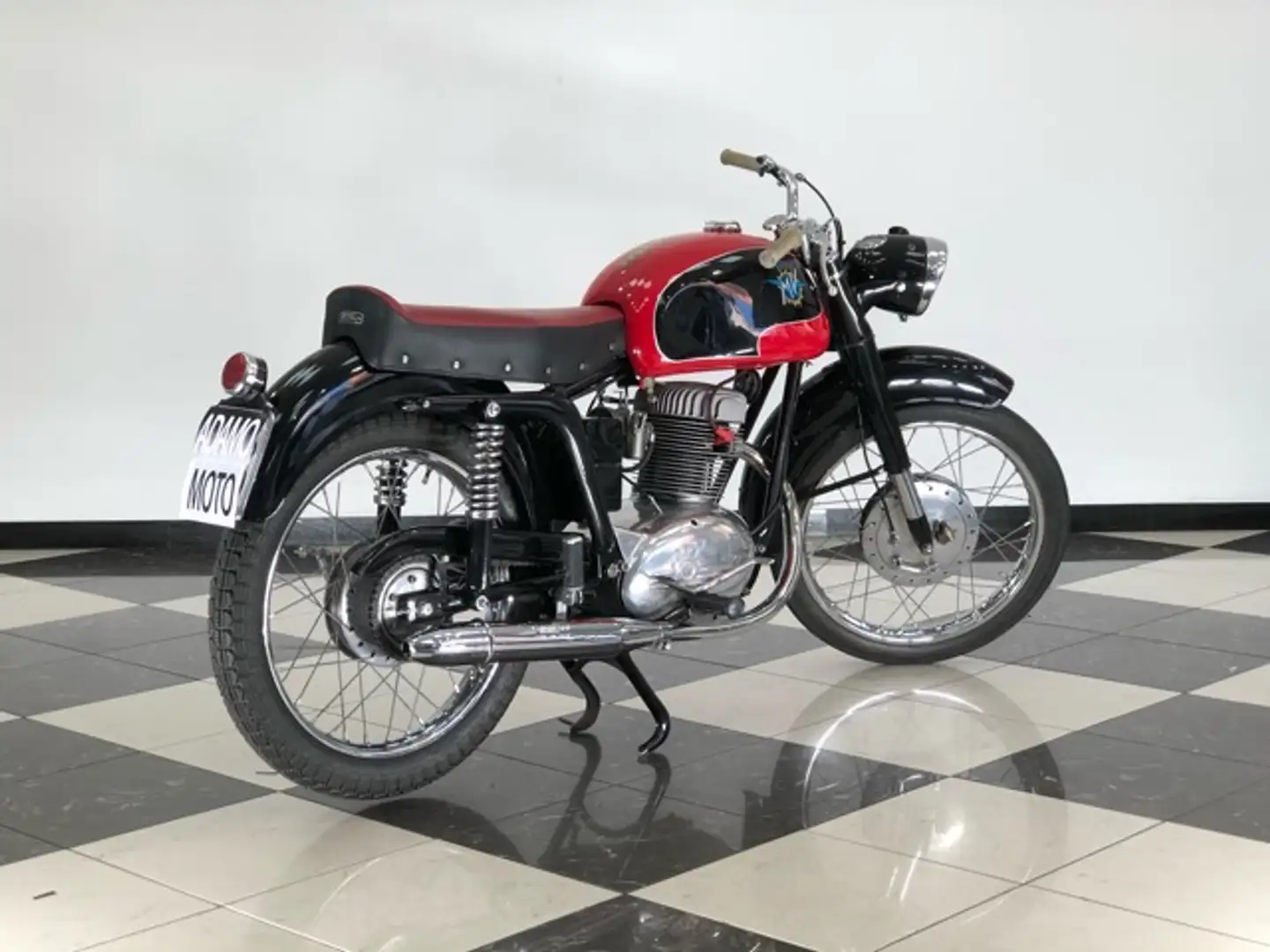 MV Agusta 175 CSTL TURISMO LUSSO Targa oro ASI FULL RESTORED Nero - 2