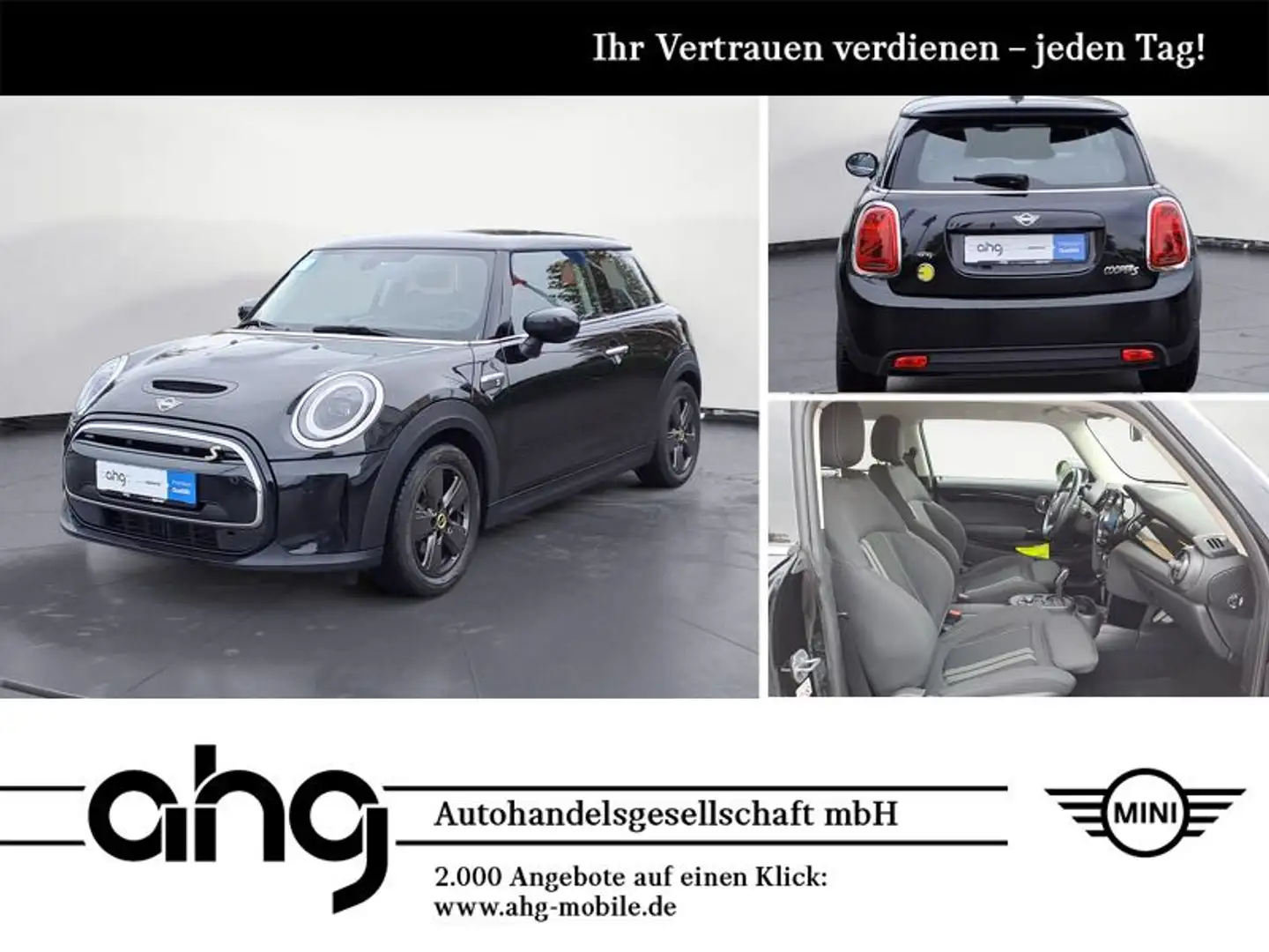 MINI Cooper SE . Essential Trim Klimaaut. Sportsitze Zwart - 1