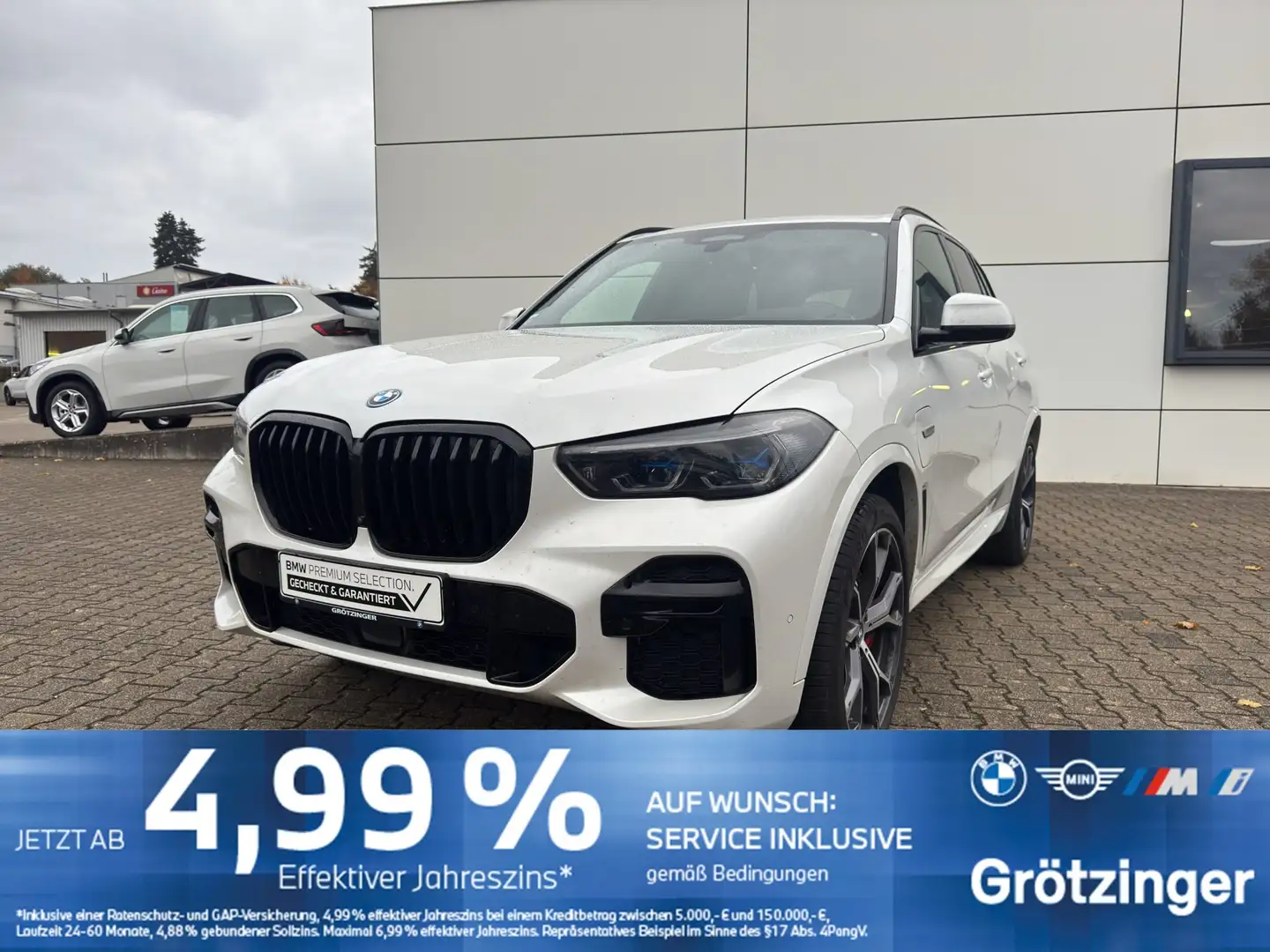 BMW X5 xDrive45e iPerformance M Sportpaket Laser+HUD Blanc - 1