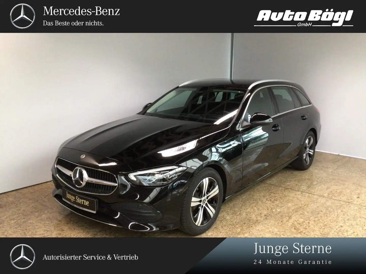 Mercedes-Benz C 180 C 180 T AVANTGARDE Advanced Plus/Memory/Totw Navi Noir - 1